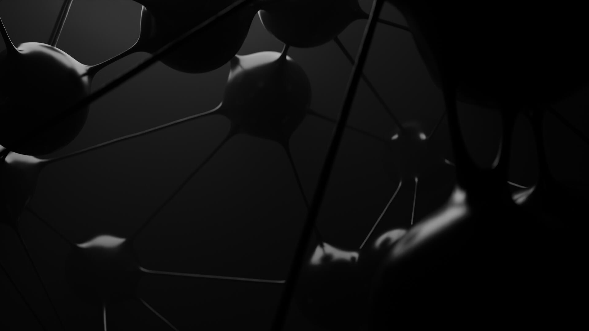 Test de rendu avec les gemotric nodes de blender essai de modélisation 3d d'un crâne